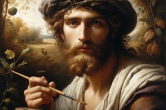 paint renaissance art oil painting portrait
