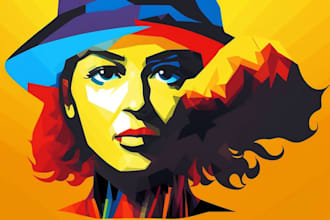 create your photo into awesome wpap pop art