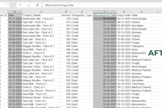 do fastest excel data entry, cleaning, merging, formatting