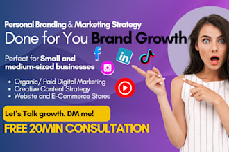 create your personal brand or marketing strategy