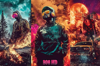 create a urban book cover design, fantasy or fiction