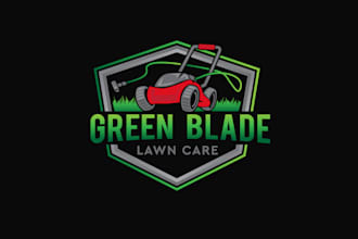 do a custom tree, landscape and lawn care logo