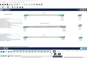 configure cisco networks and create vlsm IP addressing