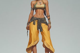 draw dnd character art and game character concept art