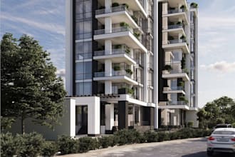 remodel large apartment building, site plan to 3d model, interior render, 3dsmax
