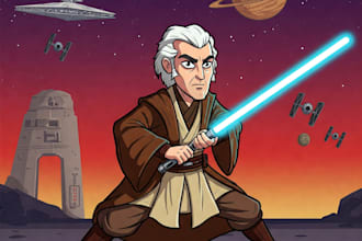 paint you as a star wars character