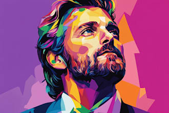 create your photo into awesome wpap pop art