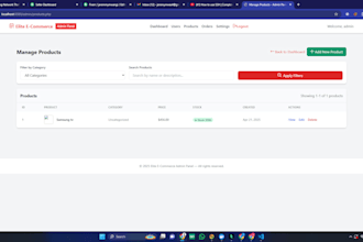 developed a scalable ecommerce platform with mvc