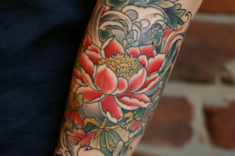 make a old school or traditional tattoo style design
