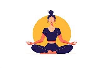 draw vectorised, modern, flat illustrations