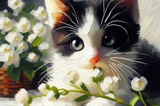 paint your pets portrait with ai magic