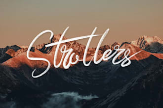 design autograph and artistic signature logo