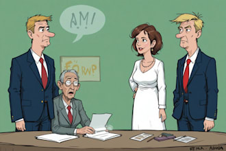 create political and editorial cartoons