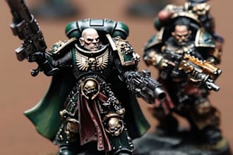 paint your warhammer or board game miniatures in japan