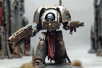 paint your miniature warhammer, 40k, aos and more