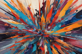 make creative abstract art for you