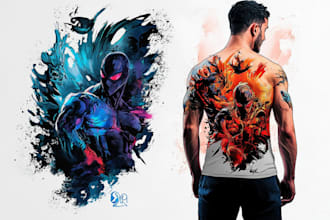 make your dream anime, manga tattoo design