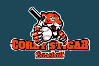 do make beautiful superb baseball logo