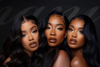hair extension shopify store, wix hair extension wig website