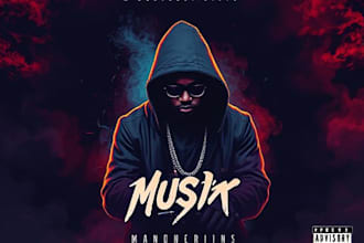 design your music single, album or mixtape cover art