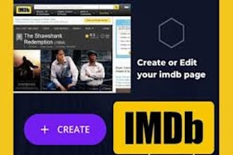 create new imdb podcast profile or edit existing one to boost SEO