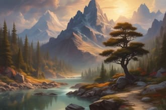 esign fantasy landscape and all concept art