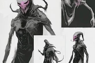 create alien t shirt design horror t shirt design fantasy