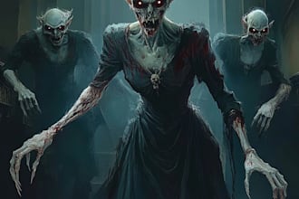 do fantasy horror and fantasy horror character