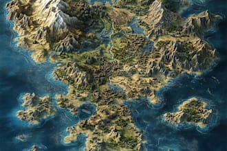 be your the best fantasy map designer if you choose me once