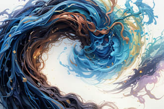 draw your backgrounds and textures for 3d and vfx