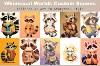 children book illustrations using ai art