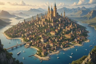 create your fantasy city map