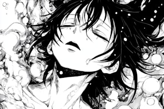 draw anime manga page manga comic panel  a manga artist