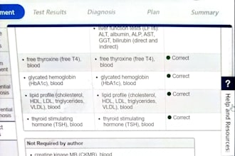 shadow health, ihuman, oms simulation, care plan, and soap notes