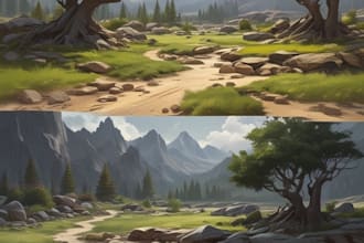 environment concept art landscape design