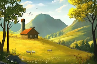environment concept art landscape design