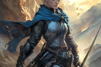 create your own fantasy concept art and dnd characters