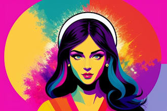 make a beautiful wpap pop art portrait