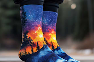 design unique socks for you