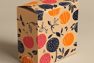 make custom box packaging design and product box design