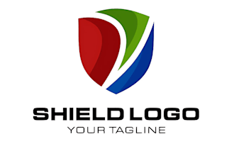 design sports esports baseball league team and shield logo