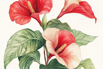 do botanical illustration art for you