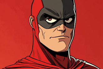 do you into superhero comic cartoon character