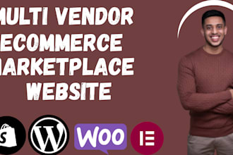 do multi vendor ecommerce marketplace website, marketplace website