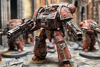paint your miniature warhammer, 40k, aos and more