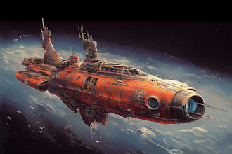 design spaceships and sci fi vehicles