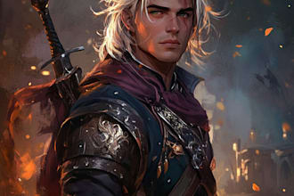 dnd character art and dnd character art