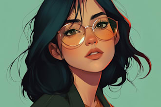draw a comic book character for you in my style