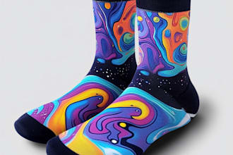 do a unique socks design