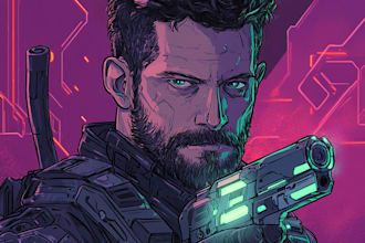 draw sci fi illustration and sci fi art